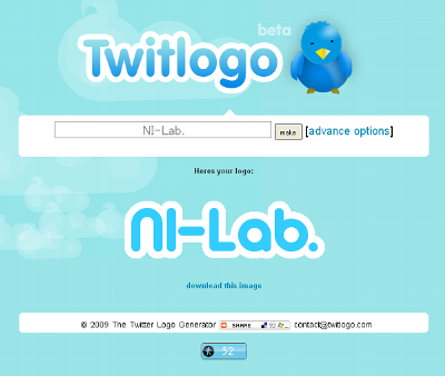 Generate Your Own Twitter Logo | Twitlogo