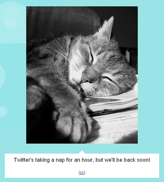 Twitter: Napping!