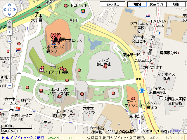 Google Maps 建物の立体表示