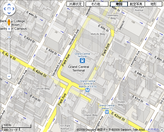 Google Maps 2.5D transparent buildings