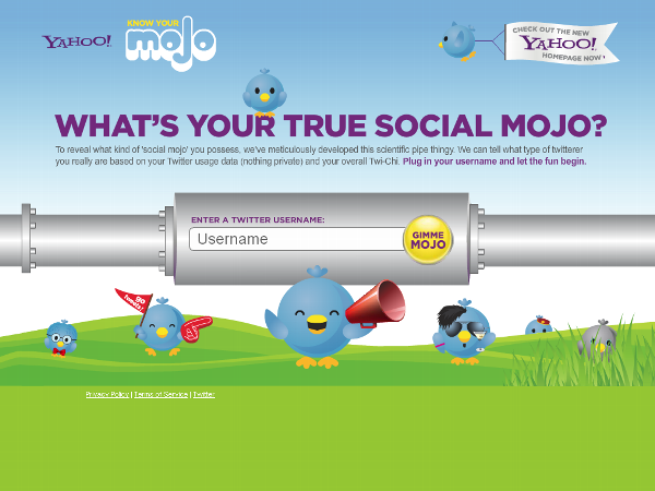 Yahoo! Know Your Mojo!
