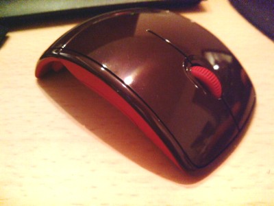 Microsoft Arc Mouse レッド ZJA-00018