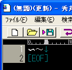 以前、Windows で調べたときは波ダッシュが「下がって上がる」形状になっていた。